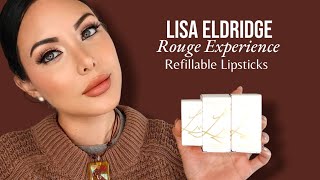 LISA ELDRIDGE ROUGE EXPERIENCEREFILLABLE LIPSTICKS [upl. by Avra947]