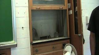 Identifying Asbestos Liners in Fume Hoods [upl. by Ahsinert]