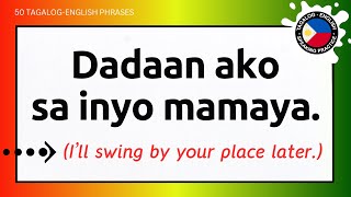 50 ENGLISHTAGALOG PHRASES FOR SPEAKING PRACTICE  Filipino Language Lessons [upl. by Zimmermann244]