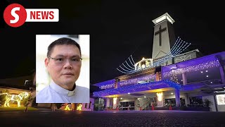 Singapore PM Wong calls for calm and unity after priest stabbed at St Josephs Church [upl. by Roberta]