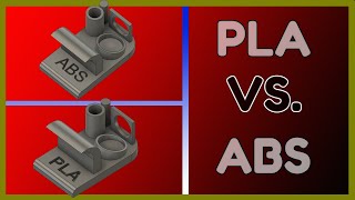 ABS ve PLA Filament Karşılaştırması ABS Vs PLA [upl. by Eniale]