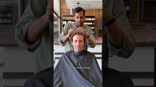 CAMBIO DE LOOK COMPLETO A UNA PERSONA CON CABELLO LARGO barbertips tipsbarberia barbershop [upl. by Adnuahsor521]