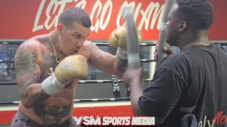 Greg Hackett sharpens Gabriel Rosado as he eyes Comeback [upl. by Aiynat]