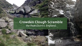 Crowden Clough Scramble Grade 1 Peak District England  UK Scrambles [upl. by Ray341]