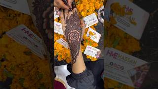 Trending now  signature work 2024 mehndi hassanmehndiexpert hennadesign henna hennaart [upl. by Benjamin]