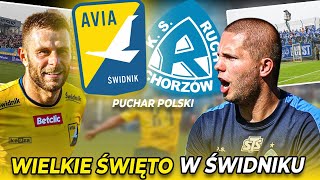 AVIA ŚWIDNIK  RUCH CHORZÓW ŚWIĘTO W ŚWIDNIKU DOPING KIBICÓW WYWIADY  VLOG [upl. by Inalej]