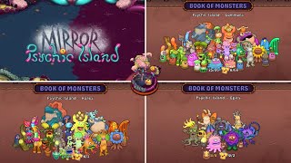 Complete Book of Monsters  Mirror Psychic Island All Commons Rares amp Epics [upl. by Enajiram179]