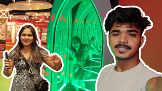 We Trapped In Mirror Maze 😂  Vinay Soni Vlogs [upl. by Vinn]