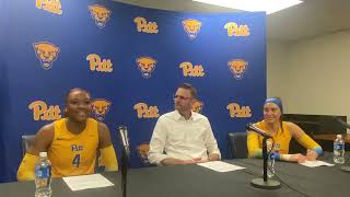 Pitt Volleyball Press Conference Following Win vs Duke [upl. by Attela]