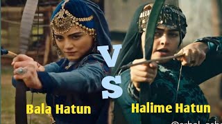 HALIME HATUN VS BALA HATUN I ESRA BILGIC VS OZGE TÖRER I Best scenes [upl. by Cianca]