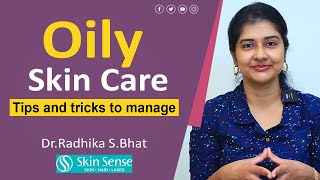 Oily Skin Care  Malayalam  Skin Sense  DrRadhika SBhat [upl. by Thibaut]