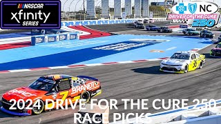 2024 Drive For The Cure 250 Race Picks [upl. by Lucey]