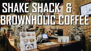 Vlog in Gangnam Shake Shack Burger amp Brownholic Coffee [upl. by Gemina641]