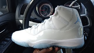 Jordan Retro 11 Columbia aka legend blue [upl. by Race]