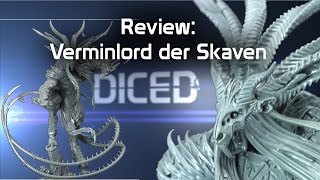 Review Verminlord der Skaven für Warhammer  DICED [upl. by Sinnej]