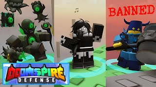 All Skins Update Showcase│Doomspire Defense REWRITE│IMeSPh [upl. by Eamanna]