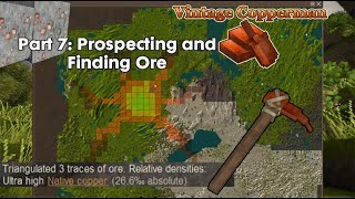 The Complete Guide to Vintage Story  Part 7 Prospecting and Locating Ore [upl. by Ottillia]