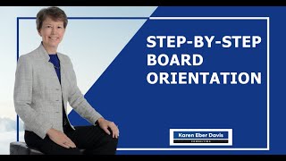 New Member Engagement CEOs Guide to Nonprofit Board Orientation [upl. by Sapphire]