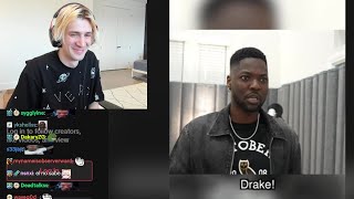 xQc reacts to quotHow Drake Was In The Studio After Dropping and Receiving a Diss Trackquot [upl. by Asila]