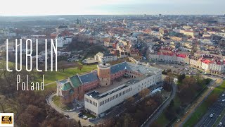 🇵🇱 4K drone video of Lublin Poland [upl. by Gillett]