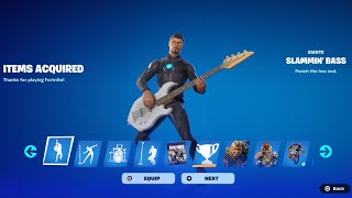 How To Get Band Flair Pack FREE In Fortnite Slammin Bass Showboat Pull up amp Shadow Vox Emote [upl. by Bondon133]