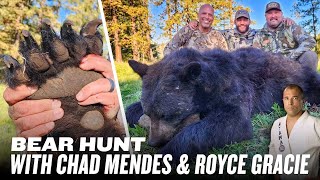 CHAD MENDES ROYCE GRACIE AND FRIENDS HUNT BEAR IN IDAHO [upl. by Ungley90]