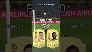 Niklas Sule vs Antonio Rudiger【FIFA OVR Compilation】ズーレvsリュディガー [upl. by Japha]