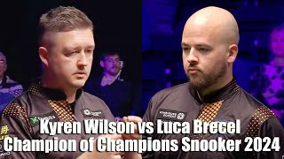 Kyren Wilson vs Luca Brecel Champion of Champions Snooker 2024 snookerchampionship [upl. by Adiaj]