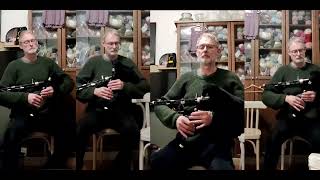 Scottish smallpipes Waulking the Tweed Song arranged for smallpipes [upl. by Ahsead]