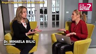 Ce mâncăm în post Interviu cu dr Mihaela Bilic [upl. by Perr]