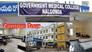 GMC Nalgonda Campus Tour  government medical College Nalgonda hostel  classrooms [upl. by Ivanah]