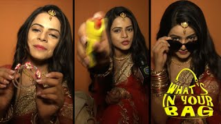 Jigyasa Singh aka Thapkis Handbag SECRET REVEALED  Whats In Your Bag [upl. by Nairot]