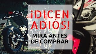 5 Motos Populares que se DESCONTINUARÁN PRONTO [upl. by Bernetta]