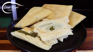 No More Dry Tamales with Cheese using this Recipe Como Hacer Tamales de Rajas con Queso [upl. by Sansen]