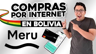 Tarjeta Virtual Meru  Compras por Internet Bolivia [upl. by Alesram]