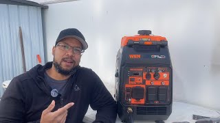 UNBOX AND REVIEW THE NEW WEN DF4801X QUIET DUAL FUEL INVERTER GENERATOR [upl. by Malin]