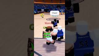 ROBLOX BASKETBALL roblox robloxedit robloxshorts robloxgames basketball nba highlights funny [upl. by Martreb61]