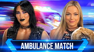 WWE 2K24  Rhea Ripley VS Liv Morgan  Ambulance Match  Bad Blood [upl. by Cheadle410]