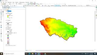 Comment delimiter les bassin versant à partir de limage DEM [upl. by Charla]