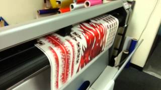 Mutoh sc pro plotter flame wrap [upl. by Amanda]