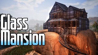 Conan Exiles Glass Mansion Build Guide Yamatai [upl. by Aynat]