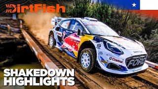 Shakedown Highlights 🇨🇱 WRC Rally Chile 2024 [upl. by Mecke]