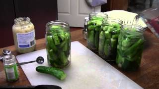 Canning Dill Pickles  No Salt No Sugar [upl. by Fiedler744]