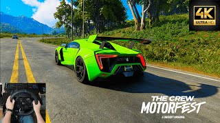 The Crew Motorfest  Lykan Hypersport  Steering Wheel Logitech G923  Gameplay [upl. by Lail]