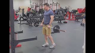 Barbell Kickstand Stiff Leg Deadlifts [upl. by Adnam]