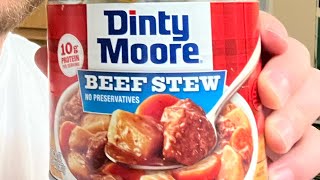 Dinty Moore Beef Stew Review [upl. by Oilla]