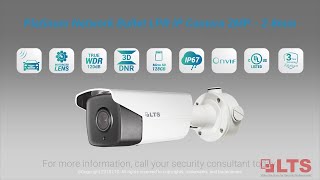 LTS Ultra Low Lux Smart IP License Plate Recognition Bullet Camera  CMIP7923LPR32R [upl. by Eidnim]