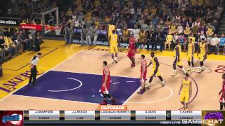 NBA 2K15 Clippers vs Lakers Xbox One 1080p60fps Full HD [upl. by Moe690]