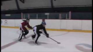 Ringette Skills Video Ring Handling [upl. by Ydollem483]