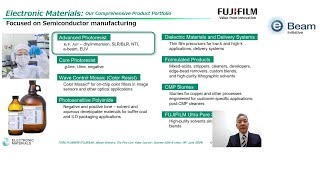 Tech Talk FUJIFILM on Photoresist Materials Development [upl. by Ruttger]